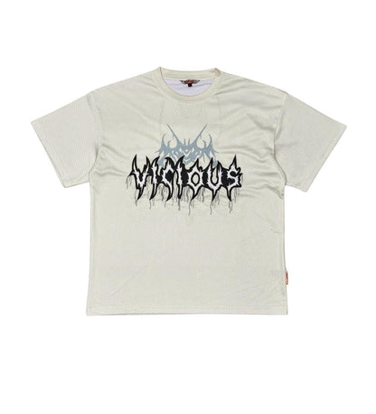 Vicious Jersey Tee White