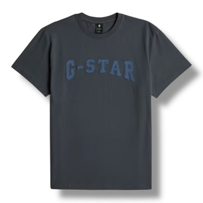G-Star Felt Logo Jersey Navy