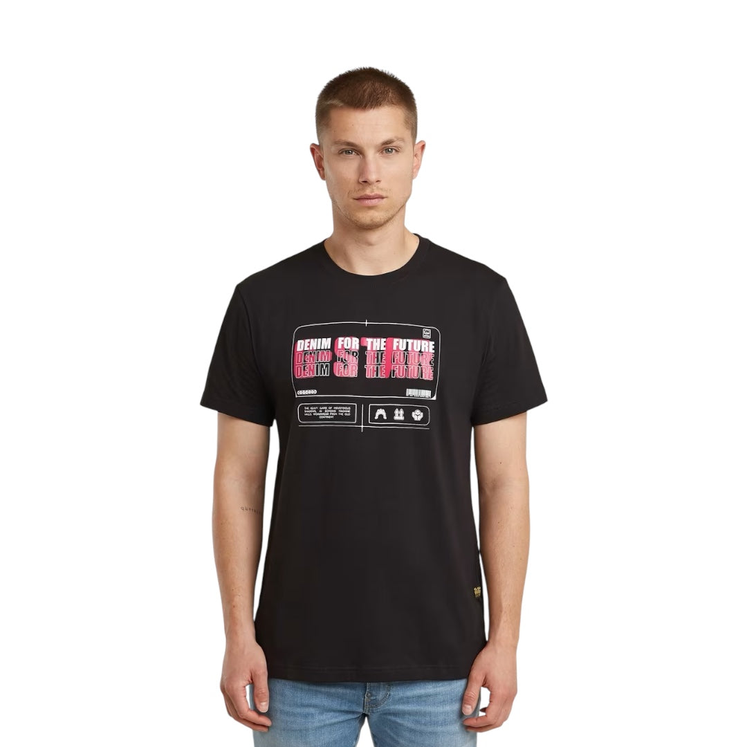 G-STAR Flyer Graphic T-Shirt Black